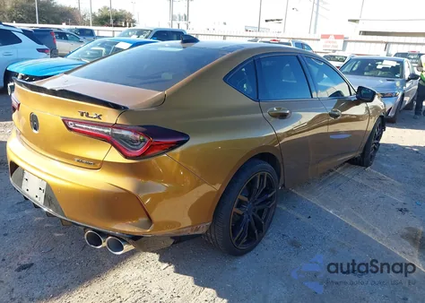 2021 Acura Tlx Type S из США, поврежденный, VIN 19UUB7F02MA001051